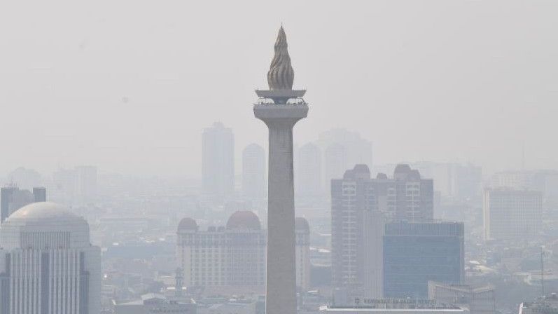 Minggu Pagi, Kualitas Udara Jakarta Tidak Sehat, Tempati Posisi Keempat Terburuk di Dunia