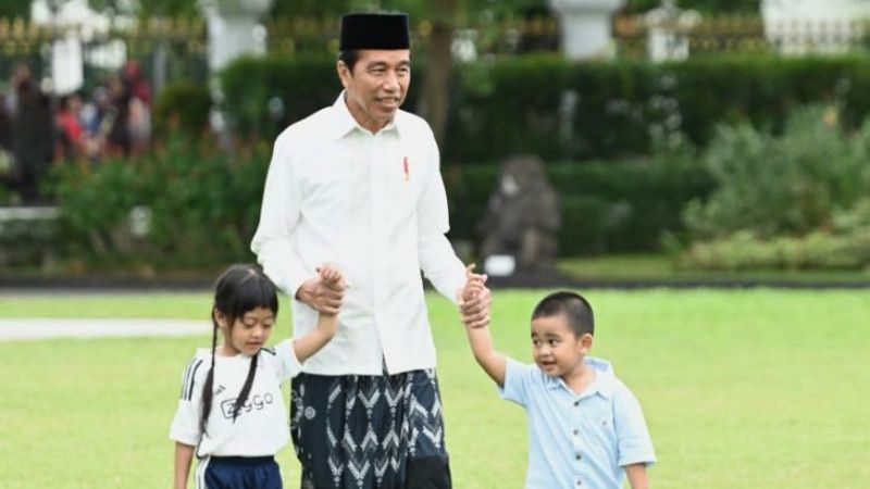 Momen Jokowi Manfaatkan Libur Iduladha di Yogyakarta, dari Sapa Masyarakat hingga Ajak Main Cucu