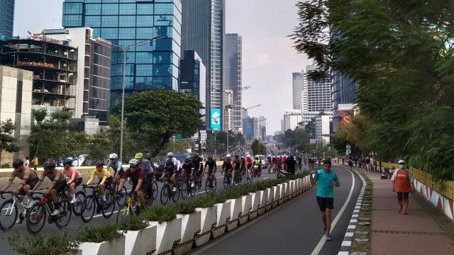 Anies Baswedan Mau Tambah jalur Sepeda 195 KM, Kadishub DKI Jakarta: Anggarannya Rp119 Miliar