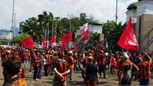 Panggil Koordinator Aksi Demo Pemuda Pancasila di Gedung DPR, Polisi: Jemput Paksa Jika Tak Hadir!