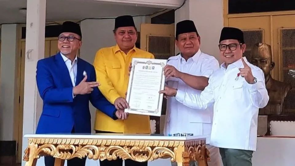 Ganti Nama Koalisi, Piagam Kerja Sama Gerindra-PKB Berpeluang Berubah