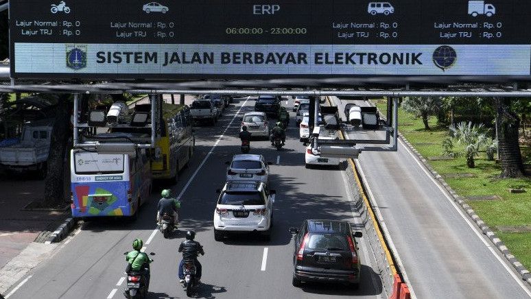 DPRD DKI Sarankan ERP Tidak Langsung Diterapkan di 25 Ruas Jalan, Perlu Uji Coba Dulu