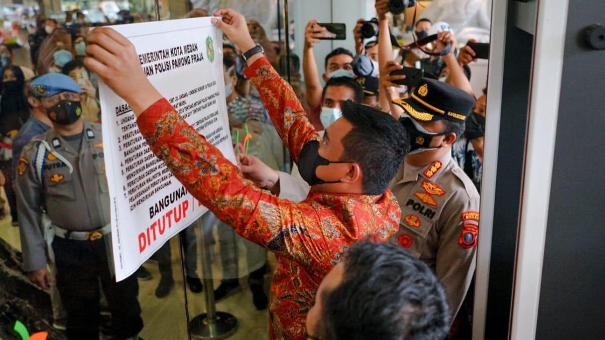 Bobby Nasution Geram, Selain Menunggak Pajak Mal Centre Point Ternyata Tak Punya IMB