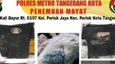Polisi Sebar Informasi Ciri-Ciri Mayat Pria yang Ditemukan Dalam Boks di Kali Bayur Tangerang