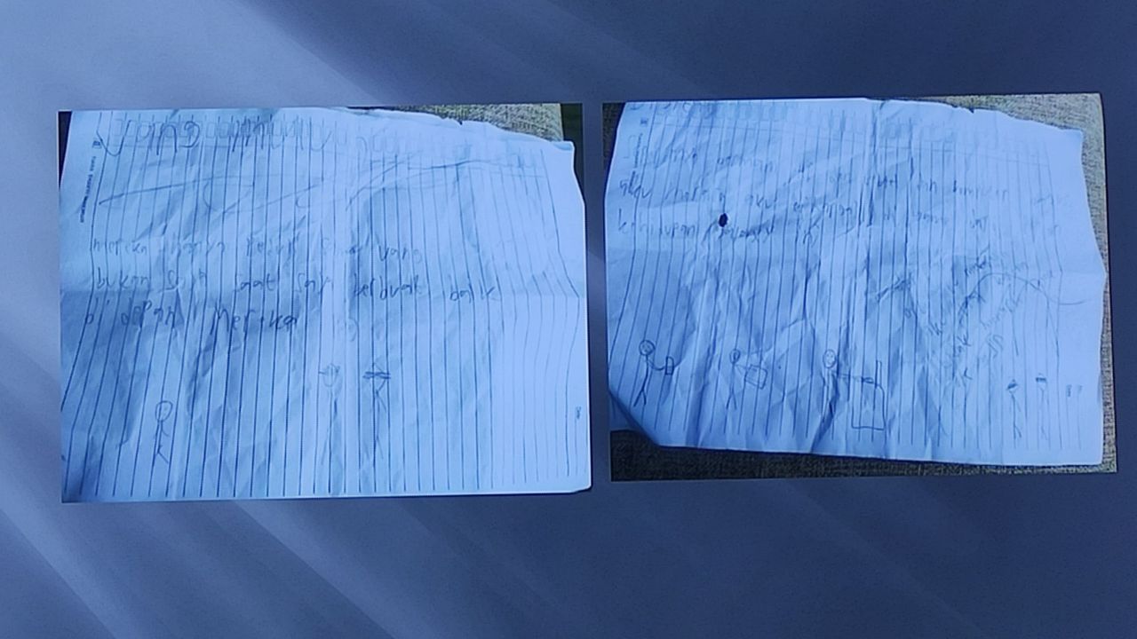 Ada 2 Lembar Kertas Berisi Gambar dan Tulisan di Kasus Anak Pamen TNI Tewas Terbakar, Ini Isinya