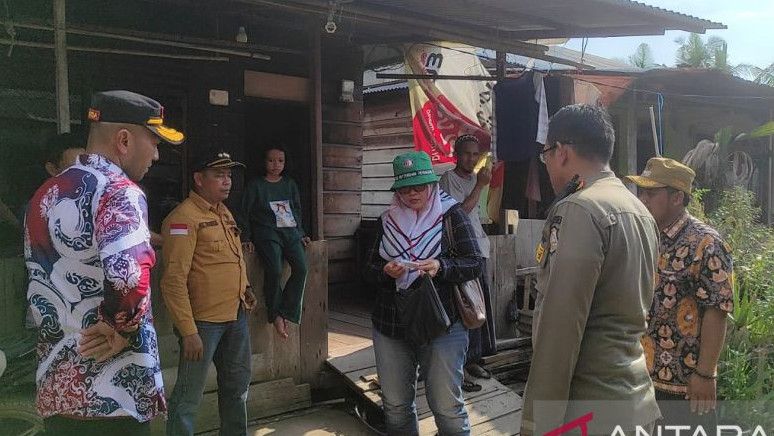 Semburan Gas Ditemukan di Desa Simbur Naik Tanjabtim Jambi, Berbau Belerang dan Berasap