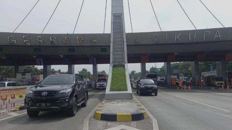 Selama Arus Mudik Lebaran 450 Ribu Kendaraan Lintasi Tol Tangerang-Merak