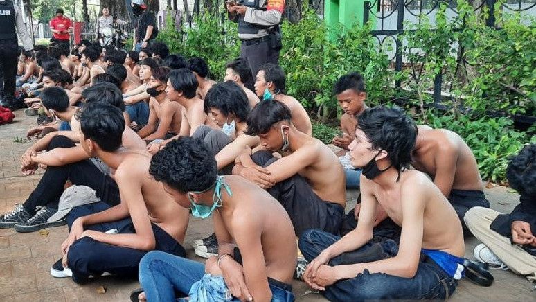 14 Pendemo Bikin Anarkis Saat Hari Buruh Ditangkap, Polisi: Mereka Penyusup Kelompok Anarko