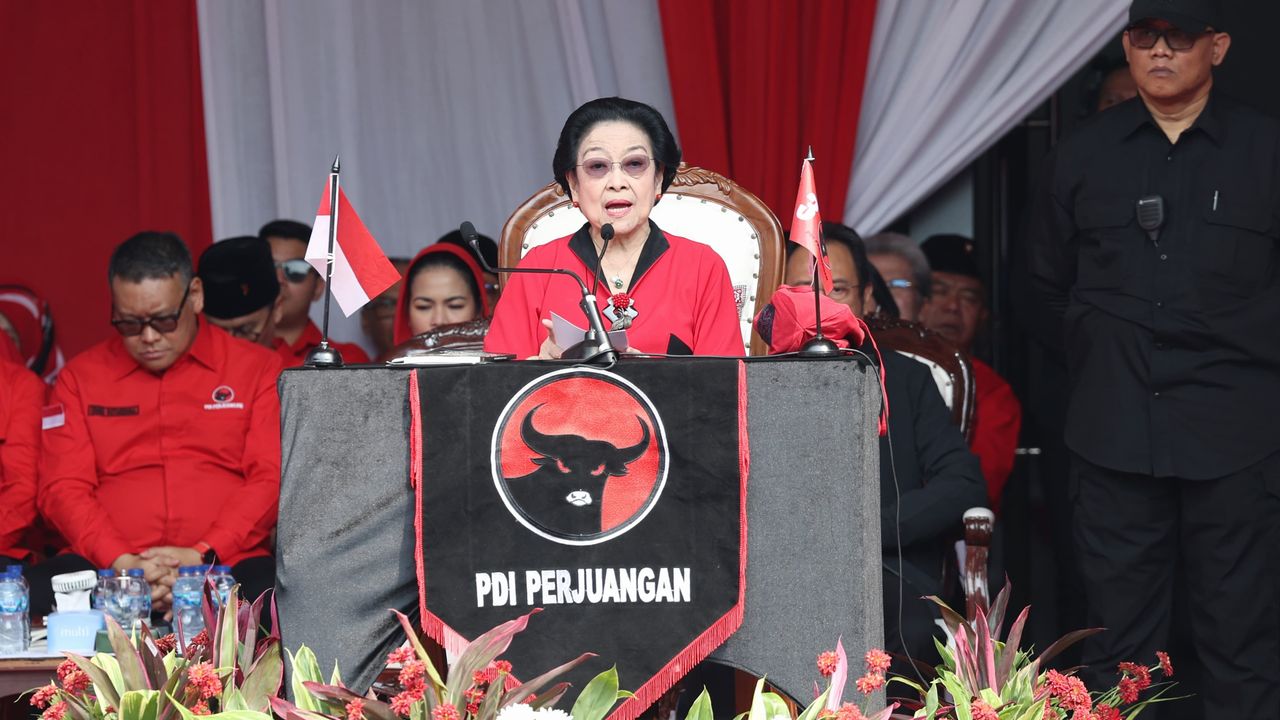 Megawati Sebut Rakyat Indonesia Telah Dibungkam Lewat Rasa Takut