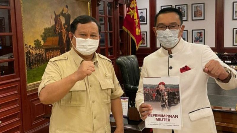 Ketemu Prabowo, Ridwan Kamil Bertekad Sukseskan Gerindra di Jawa Barat