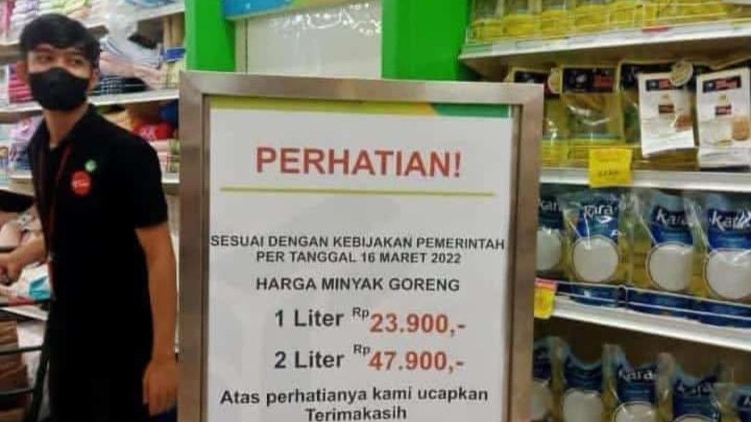 Harga Minyak Goreng Hari Ini, 2 Liter Capai Rp47.900, Disdagin Bandung: Sudah Tak Disubsidi