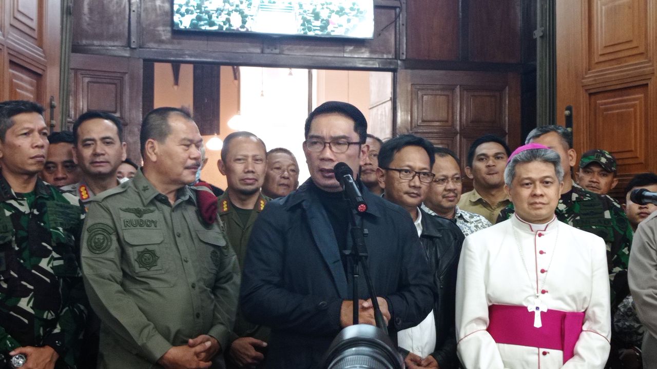 Ridwan Kamil Pastikan Natal 2022 di Jawa Barat Aman