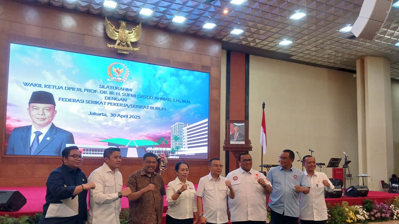 Dasco Kumpulkan Buruh dan Pemerintah di DPR Jelang May Day, Ingatkan Indonesia Cerah
