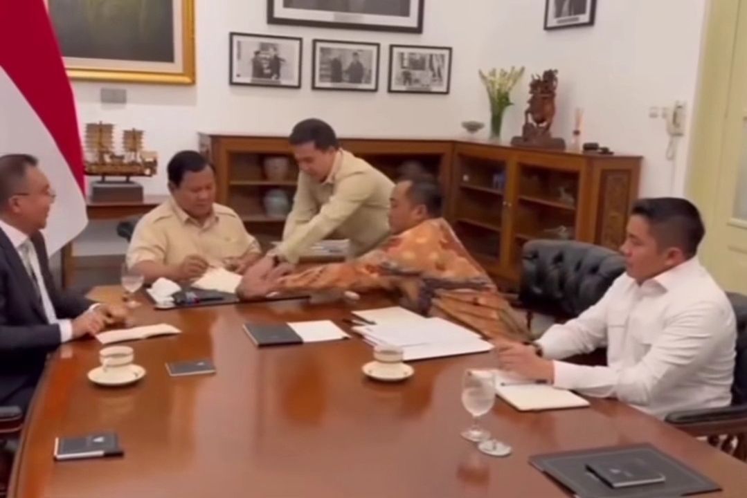 Prabowo Teken Inpres Penyelesaian Masalah Enggano Usai Rapat Bareng Dasco