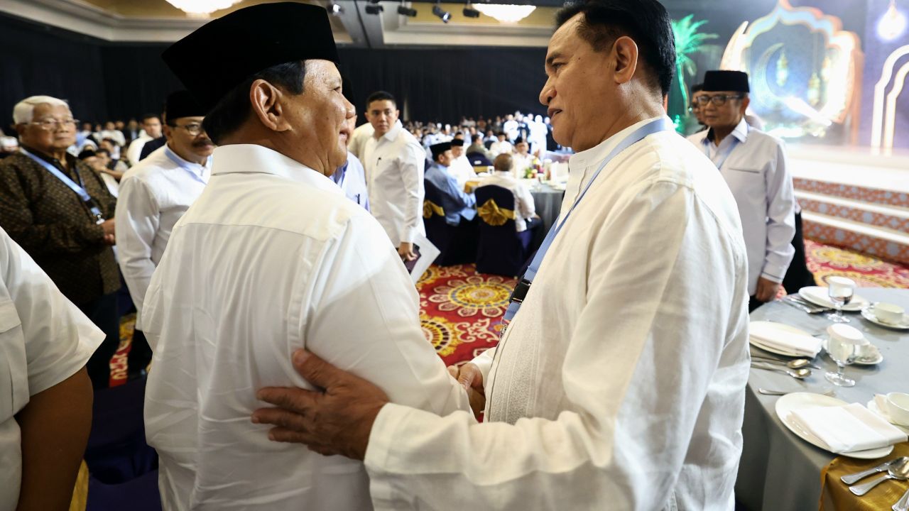 Dipimpin Yusril, Tim Hukum Prabowo-Gibran Resmi Daftar jadi Pihak Terkait Sengketa Pilpres 2024