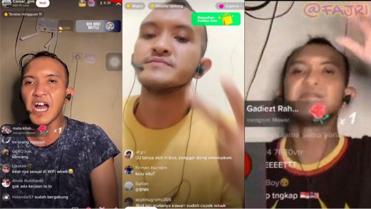 Dituding Nyabu Gegara Tahan 24 Jam Siaran Live TikTok, Tegas Caisar YKS: Istirahat, Ini Karena Saya Gabut