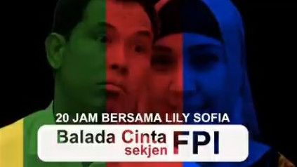 Viral Rekaman CCTV Munarman 'Balada Cinta sekjen FPI', Nama Lily Sofia Mencuat