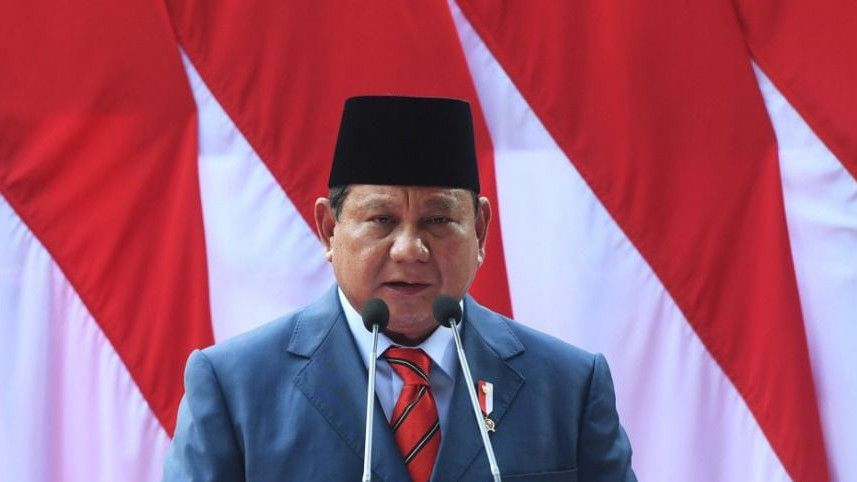 Depan Aparat, Prabowo: Kalau Tak Kuat, Kita Akan Dipaksa Tunduk oleh Bangsa Lain