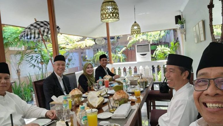 Jokowi Ajak Ganjar dan Prabowo Santap Siang Bersama di Pekalongan, Bahas Apa?