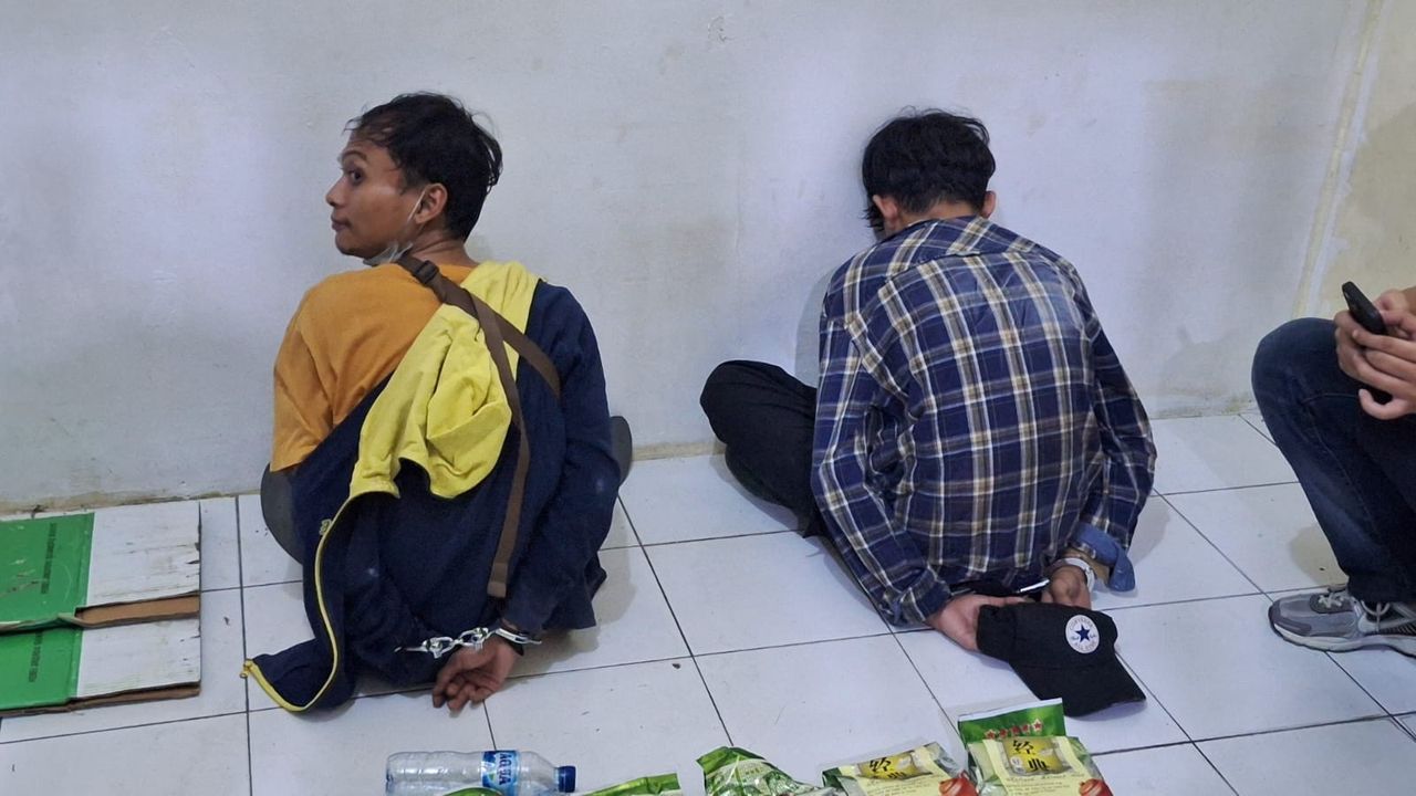 Cari Kesempatan saat HUT Bhayangkara, 2 Kurir Sabu 72 Kg di Tangerang Malah Ditangkap