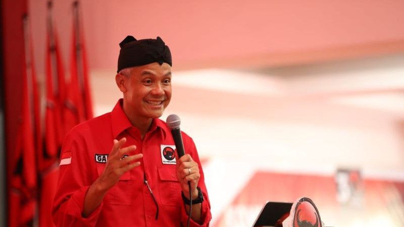 Depan Kader PDIP Banten, Ganjar: Banteng Cengeng, Nangis, Enggak Ada Itu!