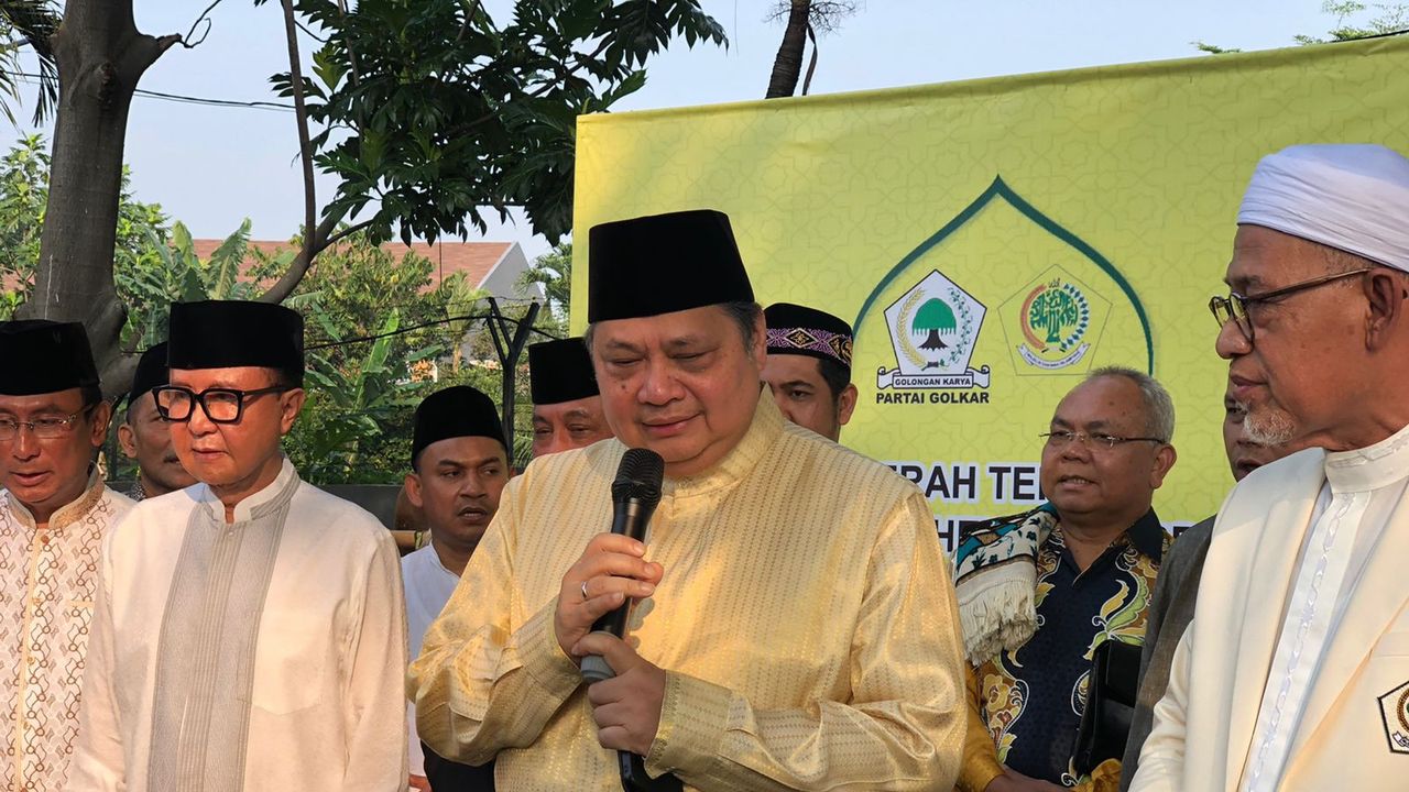 Peluang Ridwan Kamil di Pilkada Jakarta, Airlangga: Dia Sudah OTW, Anies Masih Bergerak Saja