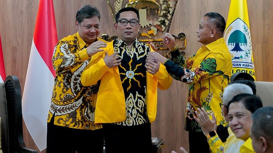 Ridwan Kamil Masuk Golkar, Pengamat: Jabar Itu Kunci untuk Menang Pemilu