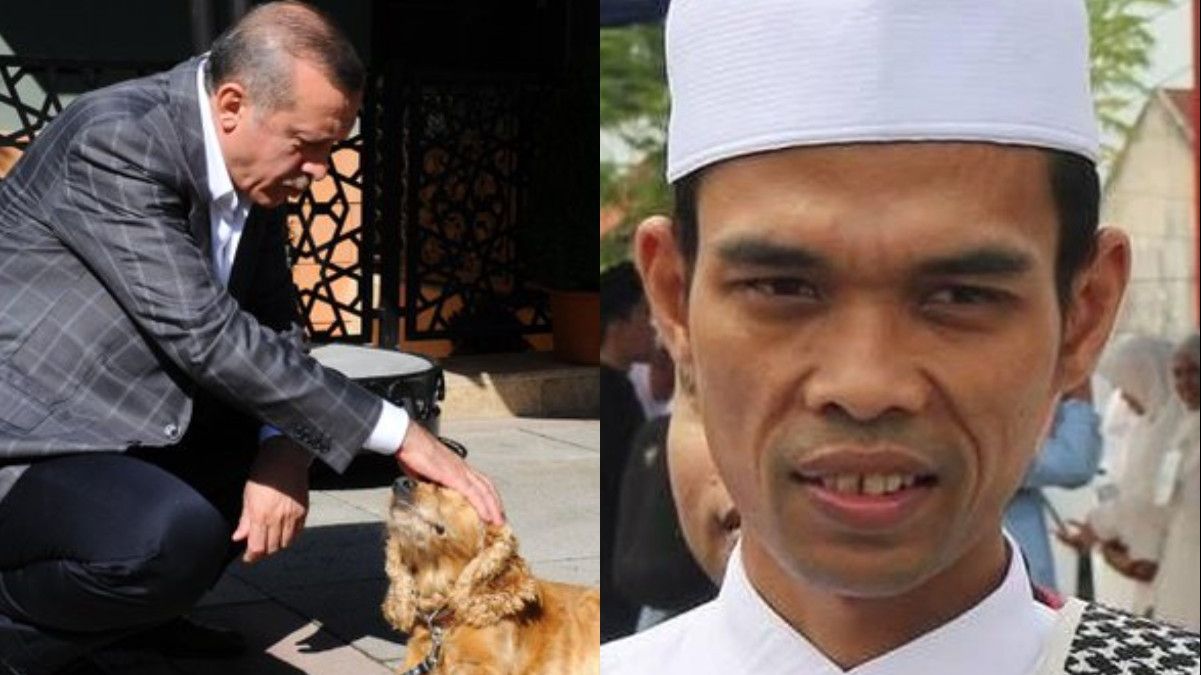 Foto Erdogan Trending, Netizen Kenang Ceramah UAS: Pelihara Anjing, Pahalanya Dikurangi