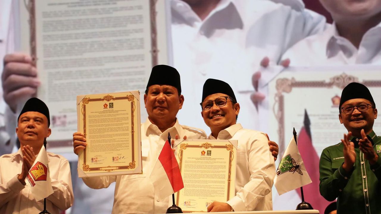 Cak Imin Cuma Memanggil Prabowo 'Calon Presiden' Saja, Belum Resmi Diusung PKB
