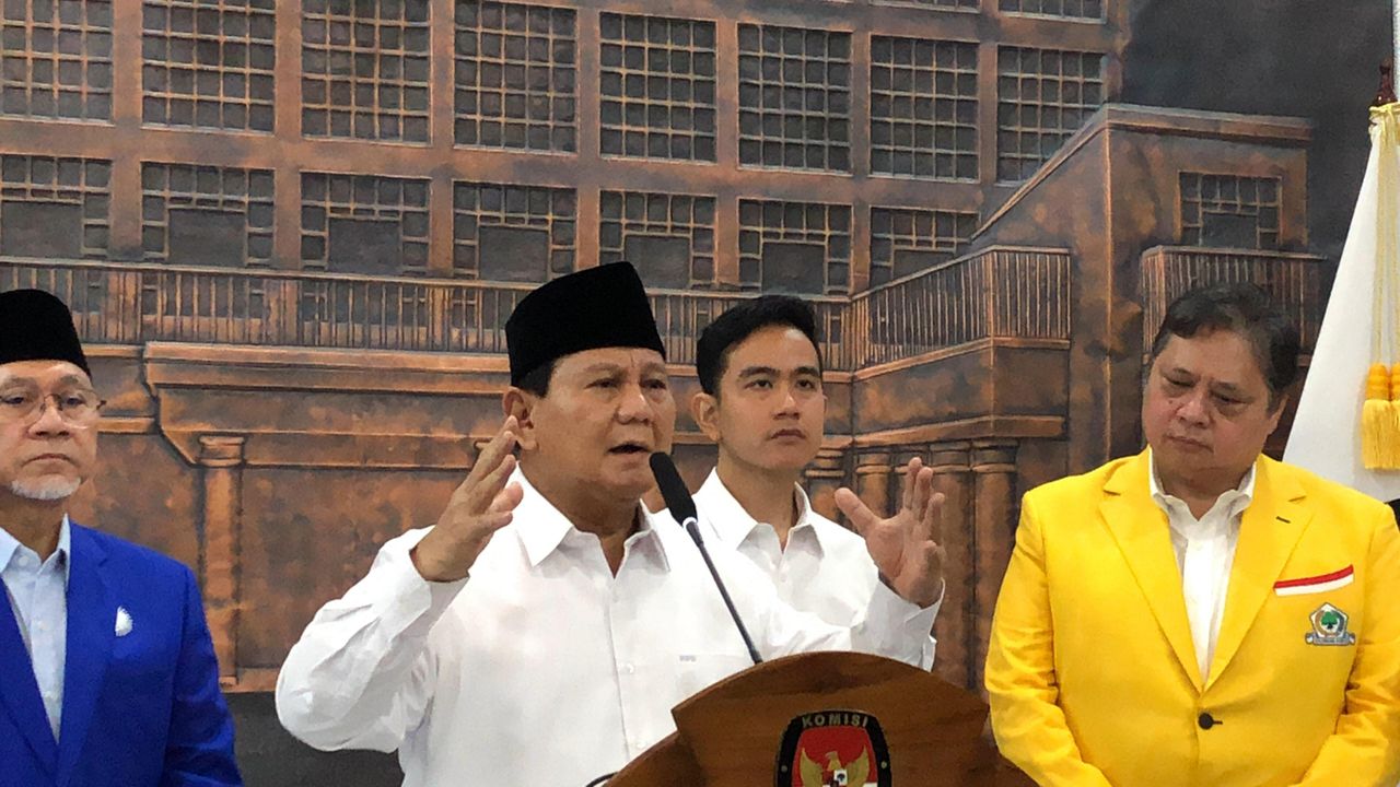 Disinggung soal Rencana Bertemu Megawati, Prabowo Malah Bahas Timnas U-23