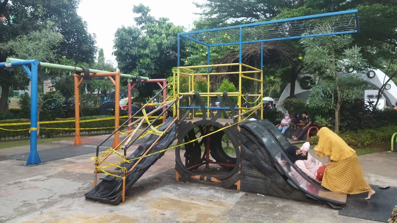 Taman di Tangerang Dibuka, Pengunjung Wajib Pakai PeduliLindungi