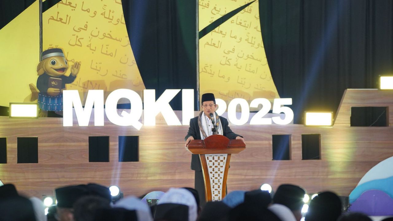 Menag Nasaruddin Umar Soroti Dampak Perang dan Kerusakan Iklim di Pembukaan MQK Internasional di Wajo Sulsel