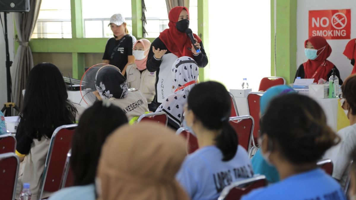200 Napi Wanita di Tangerang Jalani Tes HIV/AIDS