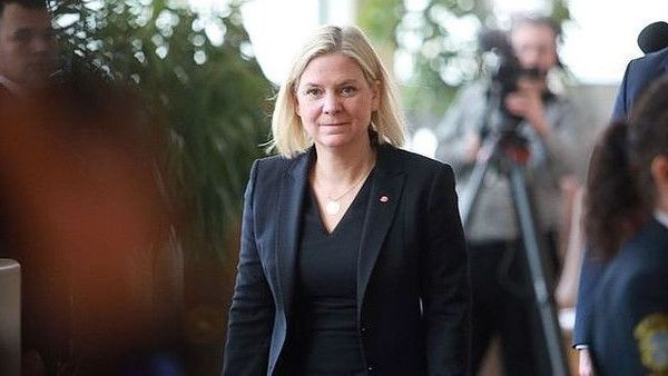 Hanya Menjabat dalam Beberapa Jam, Perdana Menteri Wanita Pertama Swedia Mengundurkan Diri