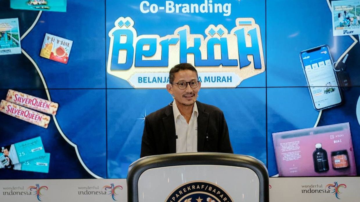 Luncurkan Program Belanja Ekstra Murah, Menparekraf Gandeng Puluhan Mitra Co-Branding Wonderful Indonesia