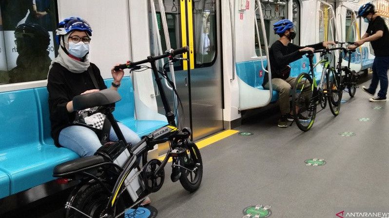 Kritik Aturan Bawa Sepeda di MRT, PDIP: Beban Transportasi