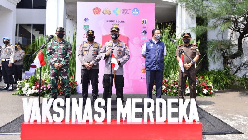 Jakarta Diklaim Sudah Mencapai Herd Immunity, Polisi: 95,5 Persen Warga Sudah Divaksin