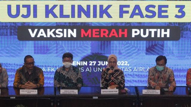 Vaksin Merah Putih Diuji Klinik Fase 3, Dalam Tahapan Injeksi Pertama ...