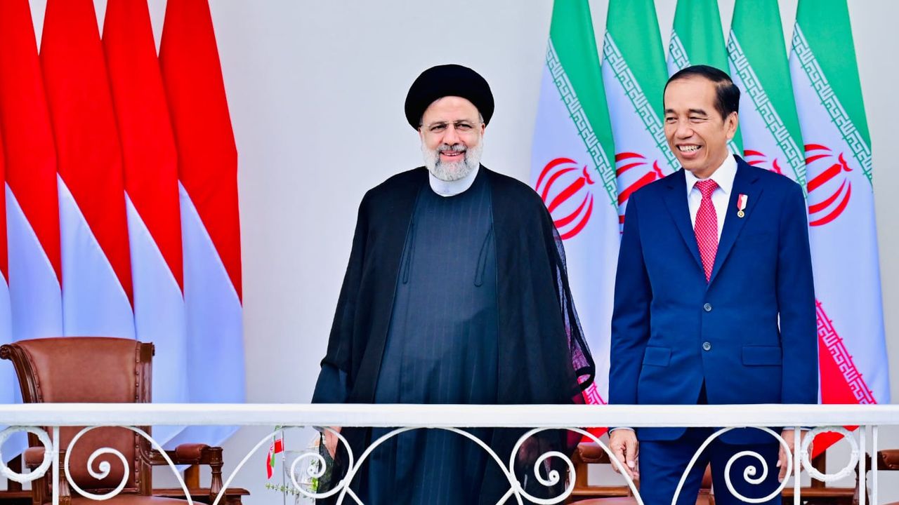 Jokowi dan Presiden Iran Sepakat Akan Terus Perjuangkan Rakyat Palestina