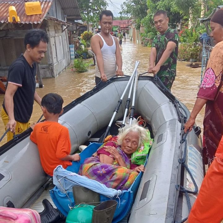 6.782 Warga Terdampak Banjir di Kota Langsa Aceh