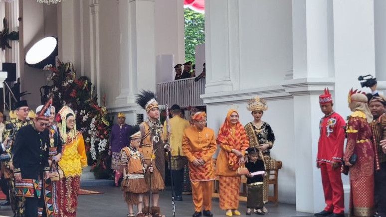 Wapres Ma'ruf Amin Pakai Baju Adat Pontianak Dalam HUT RI di IKN, Apa Maknanya?