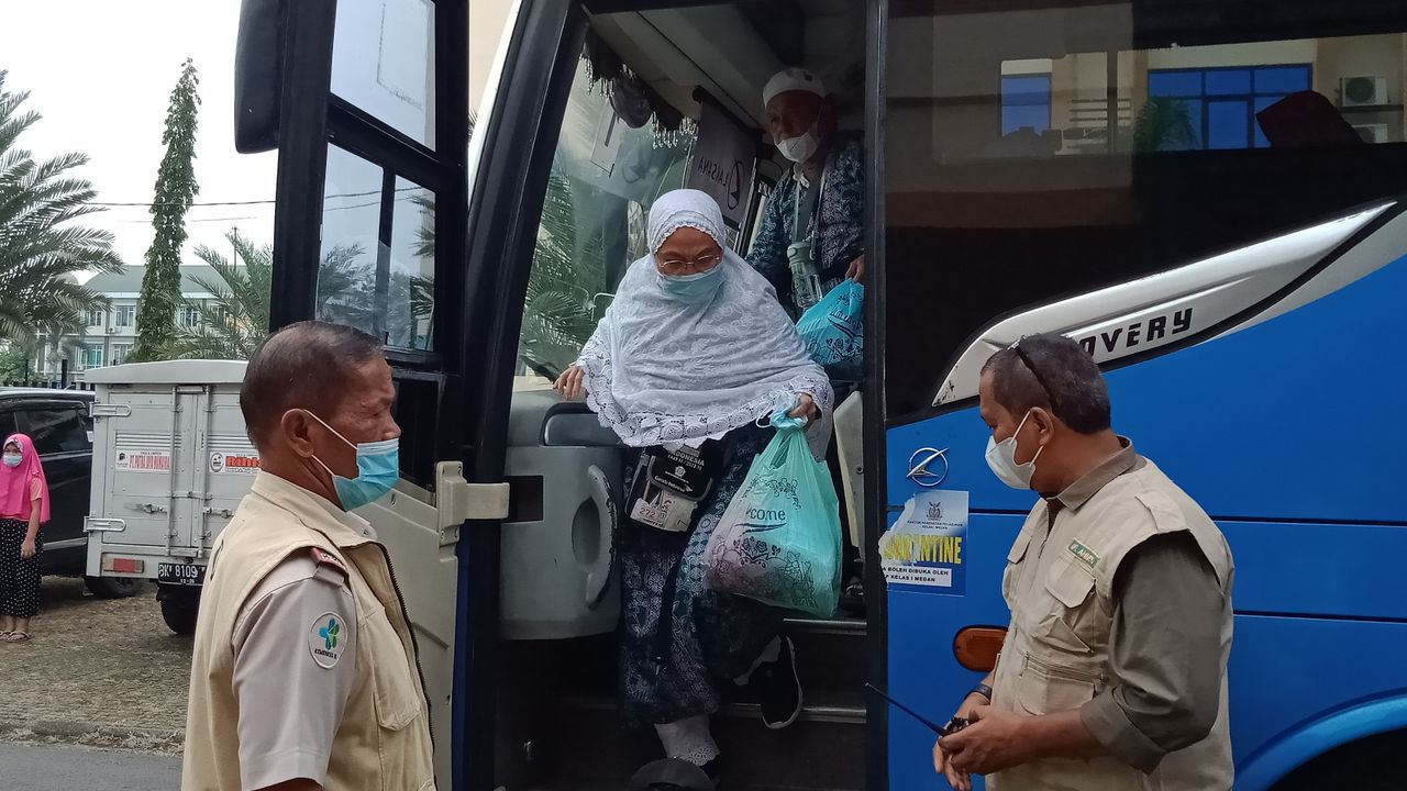 Kepulangan Jemaah Haji Sumut Kloter 6 Tertunda, Embarkasi Medan: Pesawat Garuda Gangguan Teknis
