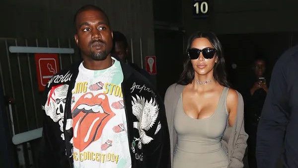 Dirumorkan Saling Bermusuhan, Kanye West Kedapatan Ngobrol Bareng Kim Kardashian, Akur?