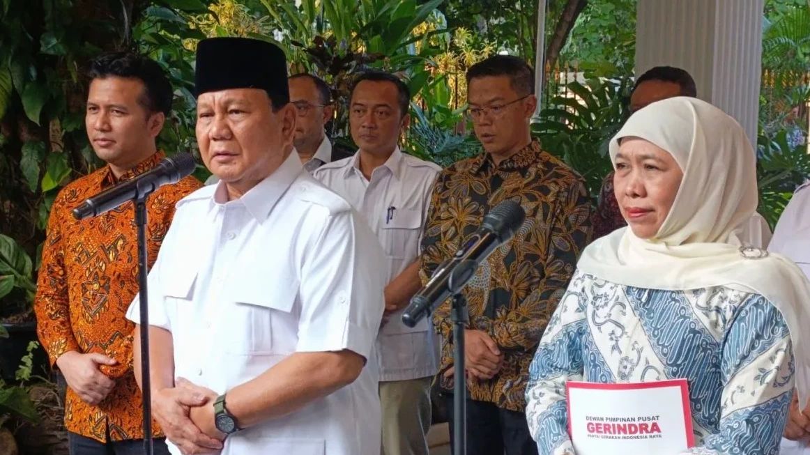 Resmi Diusung Gerindra di Pilgub Jatim, Khofifah-Emil Dardak Daftar ke KPU 28 Agustus