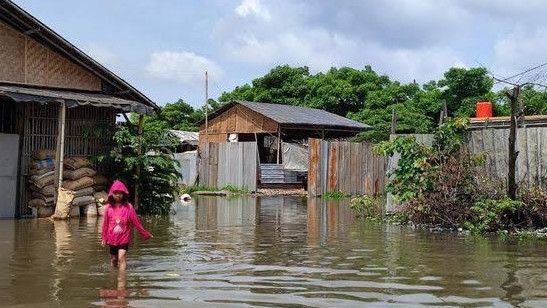 Ribuan KK di Benda Tangerang Terdampak Banjir, Akibat Curah Hujan Tinggi dan Sungai Meluap