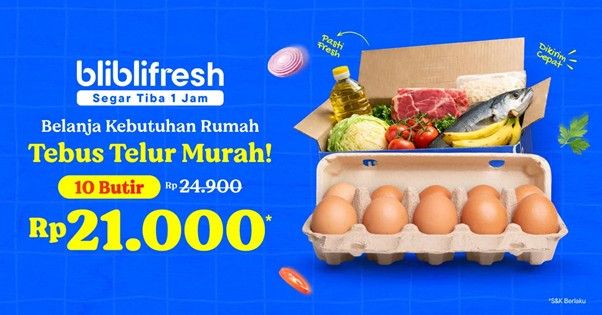 6 Alasan Belanja Sayuran Online di BlibliFresh Lebih Hemat