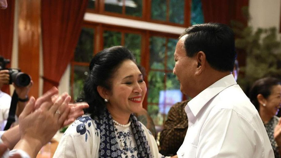 Pesan Manis Titiek Soeharto ke Prabowo: Selamat Mengemban Tugas Mas Bowo