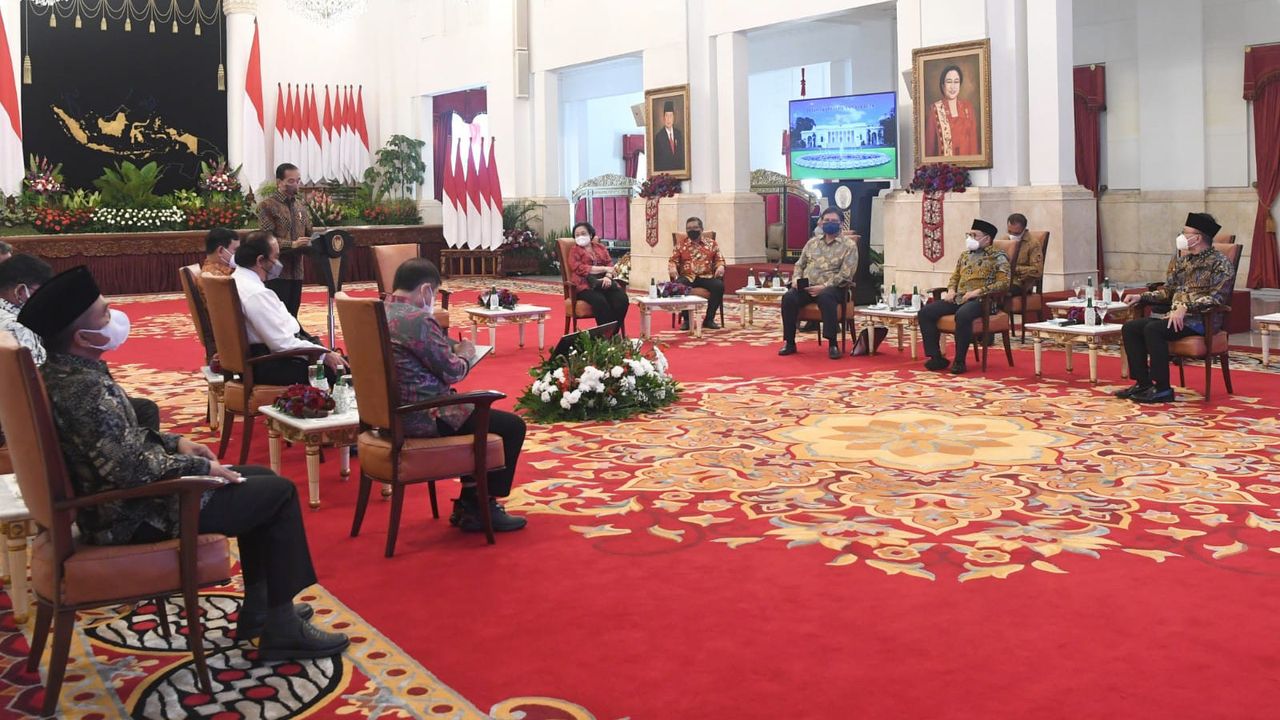 Ketum PAN dan Sekjen Ikut Pertemuan Petinggi Parpol Pendukung Jokowi di Istana, Sinyal Koalisi?