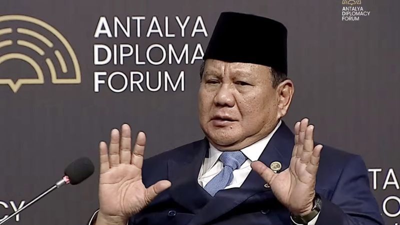 Prabowo Tegaskan Tidak Berniat Relokasi 1.000 Warga Palestina: Kita Membantu