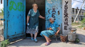 Suasana Terkini Kota Lysychansk di Ukraina Setelah Dikuasai Rusia, Sunyi seperti Kota Mati